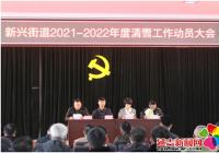 新興街道召開2021年度冬季清運(yùn)冰雪工作動(dòng)員大會(huì)